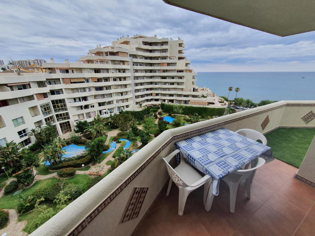Benalbeach. Espectacular Terraza, Vistas Al Mar. Benalmádena Exterior foto